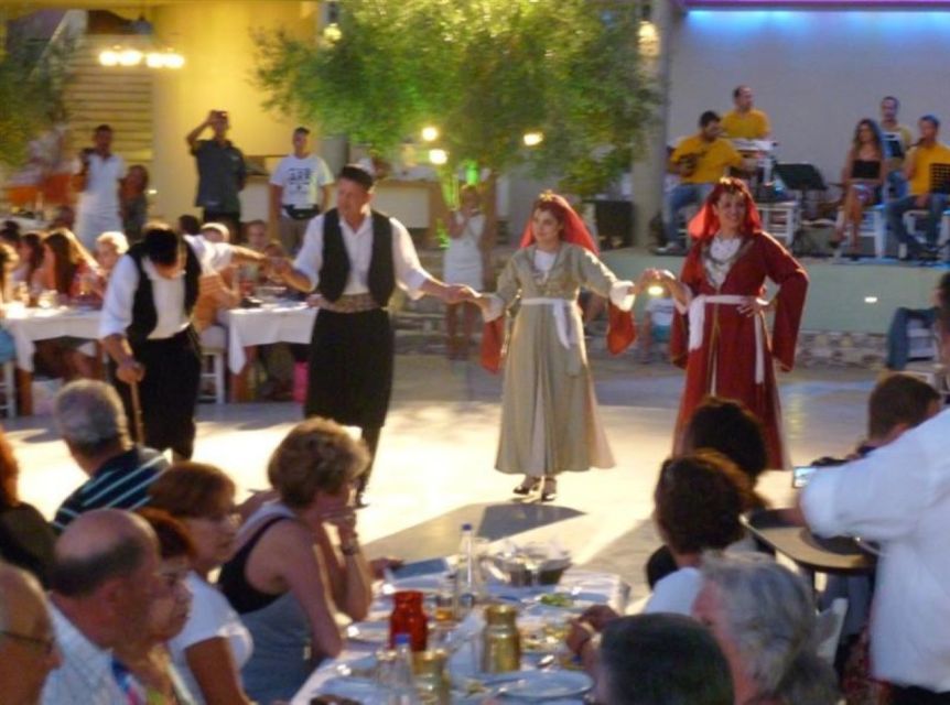 Kos: Tavern Dinner Experience with Greek Dancing and Wine - A Greek night above Kos