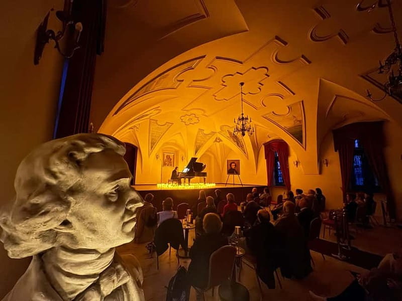 Krakow: Piano Trio Chopin & Friends Concert VIP with Wine - The Chopin pieces and the Polish connection