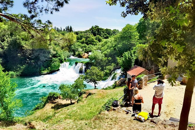 Krka National Park Tour with tour Guide & Wine tasting from Split & Trogir - A relaxed hour in Skradin