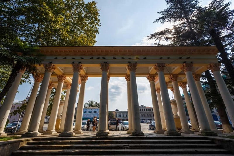 Kutaisi walking tour with A GLASS OF FINE WINE - Starting between SwissCapital and Andazi