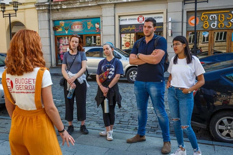 Kutaisi walking tour with A GLASS OF FINE WINE - Back through the park to the square