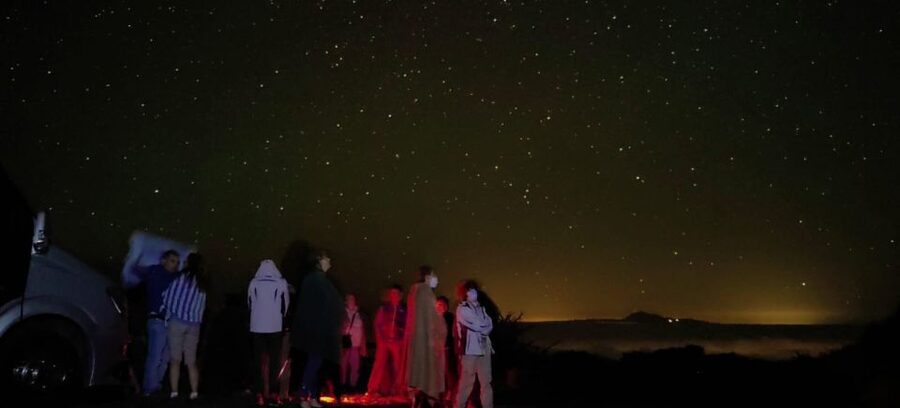La Palma: Roque de los Muchachos Stargazing Tour with Wine - Looking across the observatory area at 2,426 metres