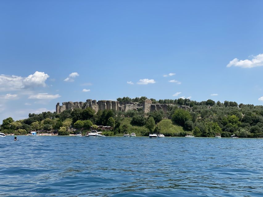 Lake Garda: Historic Castle Cruise with Wine Tasting - The price and what you receive