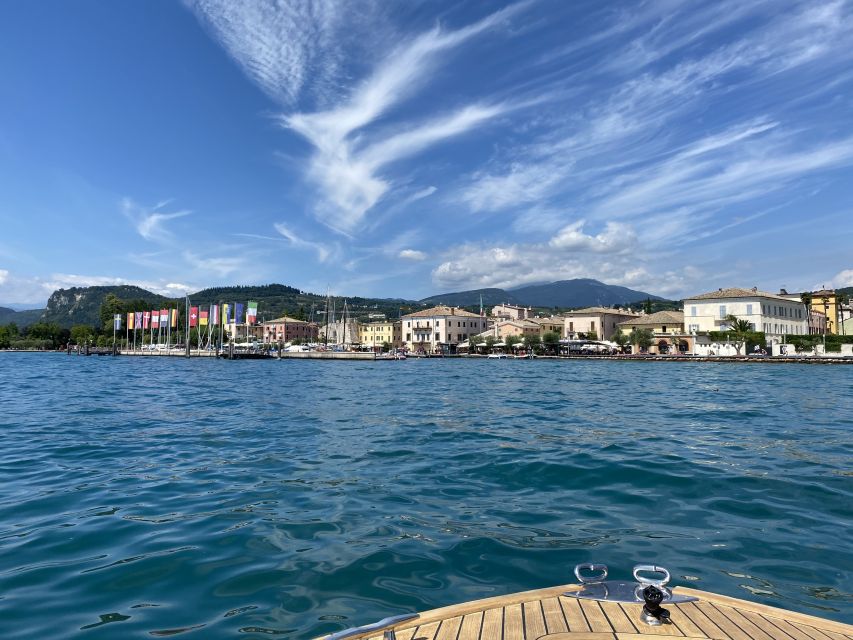 Lake Garda: Historic Castle Cruise with Wine Tasting - Garda and Punta San Vigilio from the boat