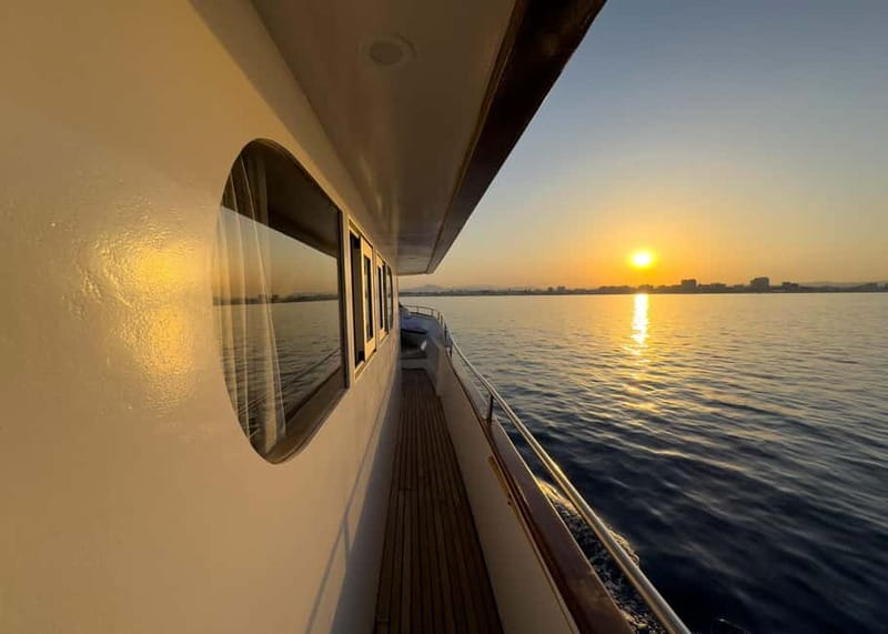 Larnaca: Sunset Cruise with a Glass of Wine - Sunset, music, and the final part of the cruise