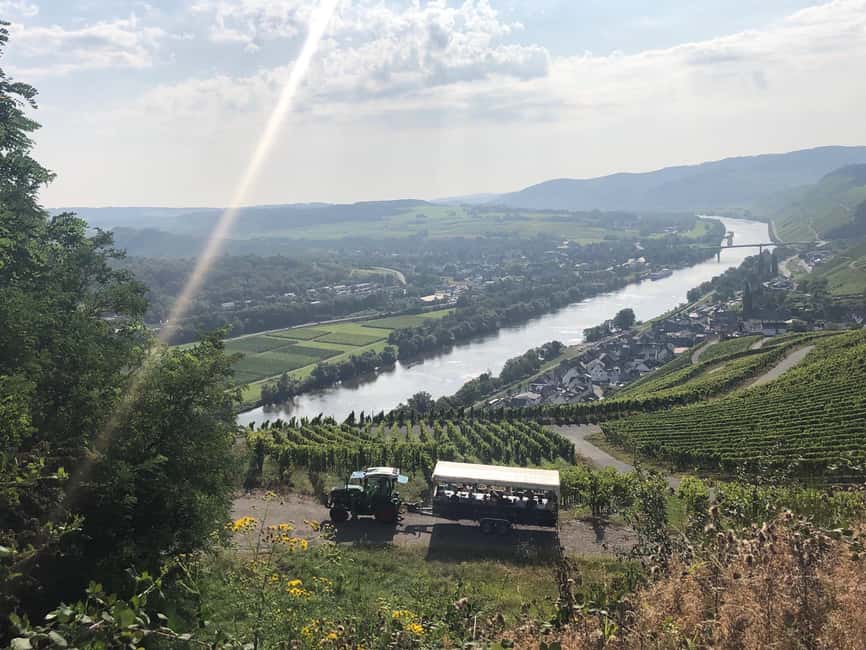 Lieser: Covered wagon ride, the rolling wine tasting with picnic basket - Who will enjoy this wagon ride most?