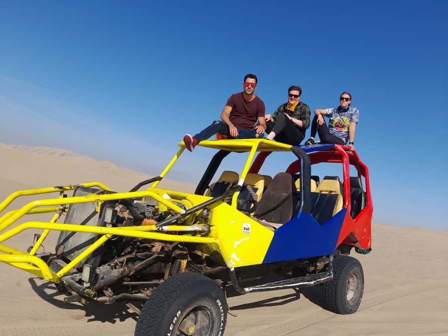 Lima: Huacachina, Winery, & Nazca Lines from Pisco Airport - Huacachina and the V8 dune buggy ride