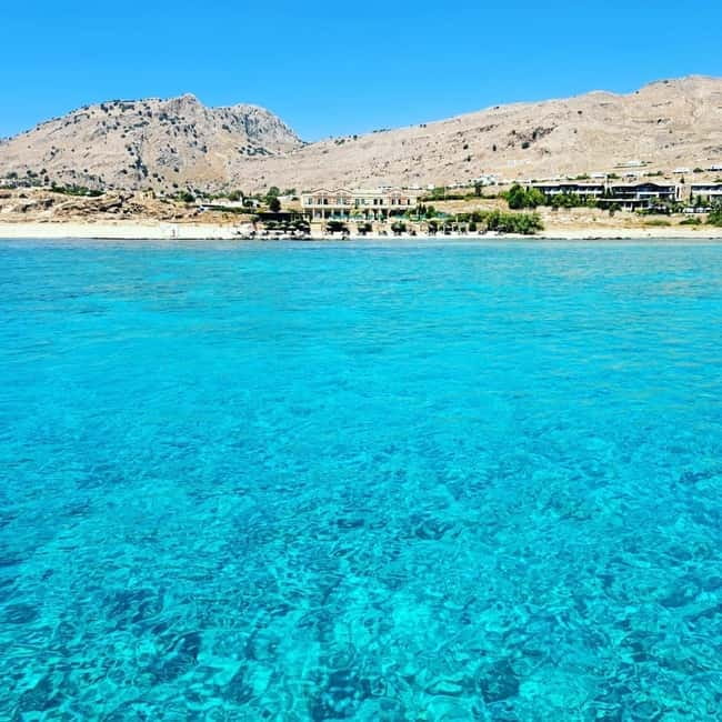 Lindos: Sunset Cruise with Unlimited Aperol, Beers & Wine - Setting off from Vlycha Beach