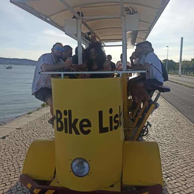 Lisbon: 1-Hour Beer, Sangria or Wine Bike Sightseeing Tour - The MAAT Stop and a Change of Pace