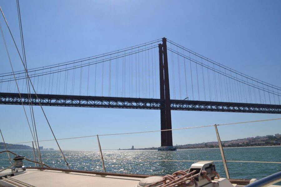 Lisbon: Champagne Sailing Tours - Alfama from the Tagus