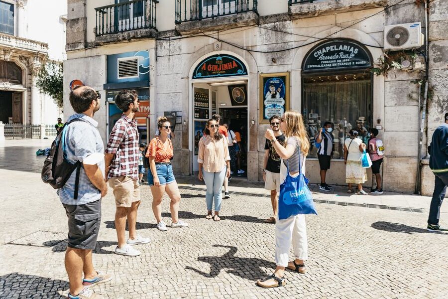 Lisbon: Food and Wine Small Group Walking Tour - Ginjinha at St. Dominic’s Square