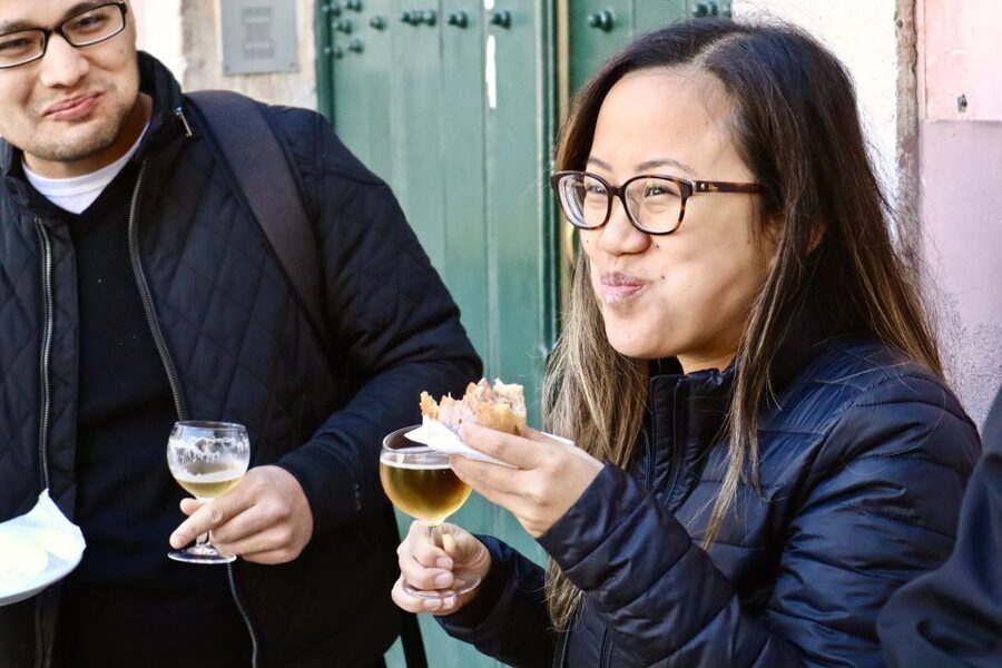 Lisbon Food Tour: 10+ Tastings of Local Delicacies & Wines - Sardines with crisp Vinho Verde