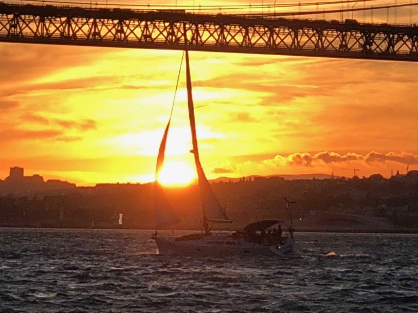 Lisbon: Private Sunset Sailing Tour with Champagne - Belém’s monuments from the Tagus