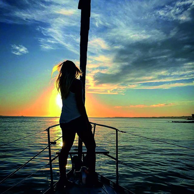 Lisbon: Sunset Sailing Cruise with Wine - Boarding the boat and settling into the two-hour route