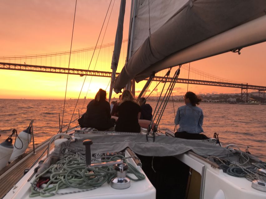 Lisbon Sunset Sailing – Small Group (max 10) Wine & History - The Monument to the Discoveries on the Riverfront