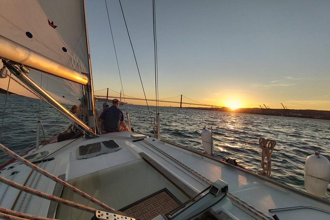 Lisbon Sunset Sailing with Portuguese Wine and History - Central Lisbon from the water