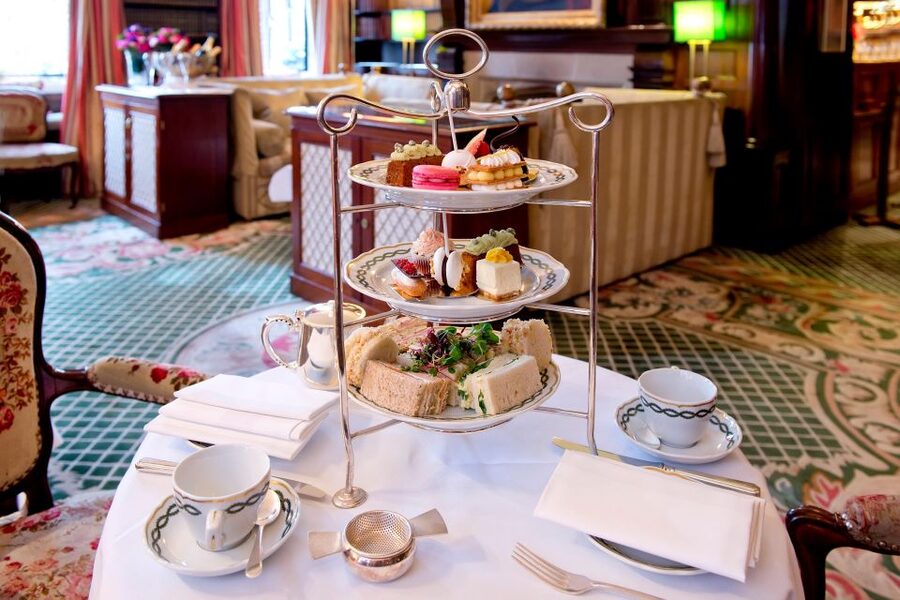 London: Afternoon Tea at The Milestone with Champagne Option - Fresh scones with Cornish cream