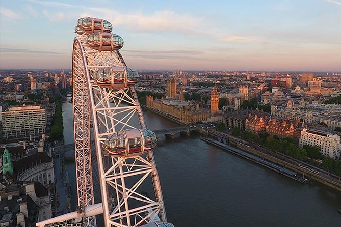 London Eye - Champagne Experience Ticket - Inside the 135-meter glass pod