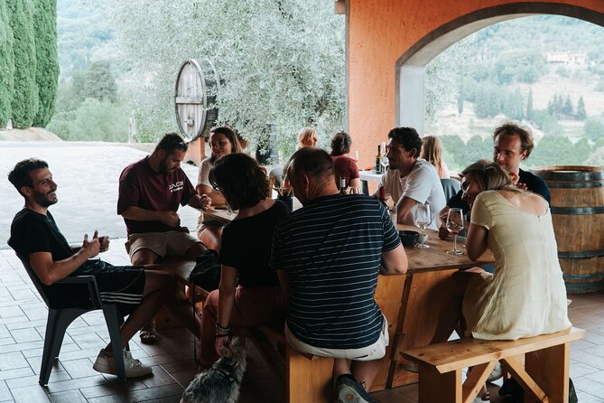 Lucca: Wine Tasting Experience - Tenuta Adamo Winery - Four wines, olive oil, and a terrace table