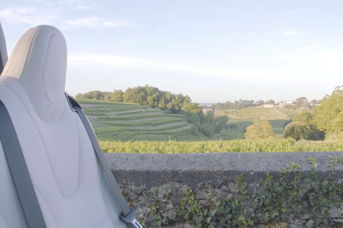 Luxurious full day Bordeaux wine tour in a Tesla - Why the Tesla matters on a hot Bordeaux day