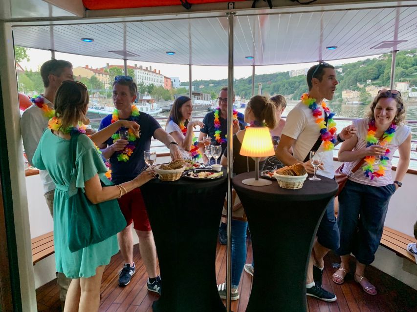 Lyon: City Cruise with Charcuterie, Cheese, and Wine - The National Music Conservatory and the changing city