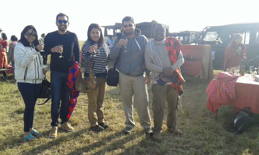 Maasai Mara: Hot Air Balloon Safari & Champagne Breakfast - Key points at a glance