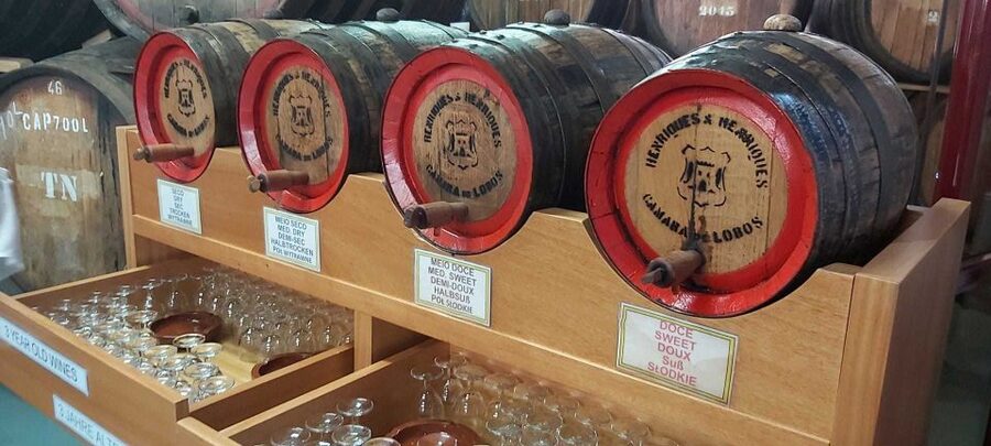 Madeira: Cabo Girao, Jeep Tour Adventure and Wine Tasting - A local bar and the case for trying poncha