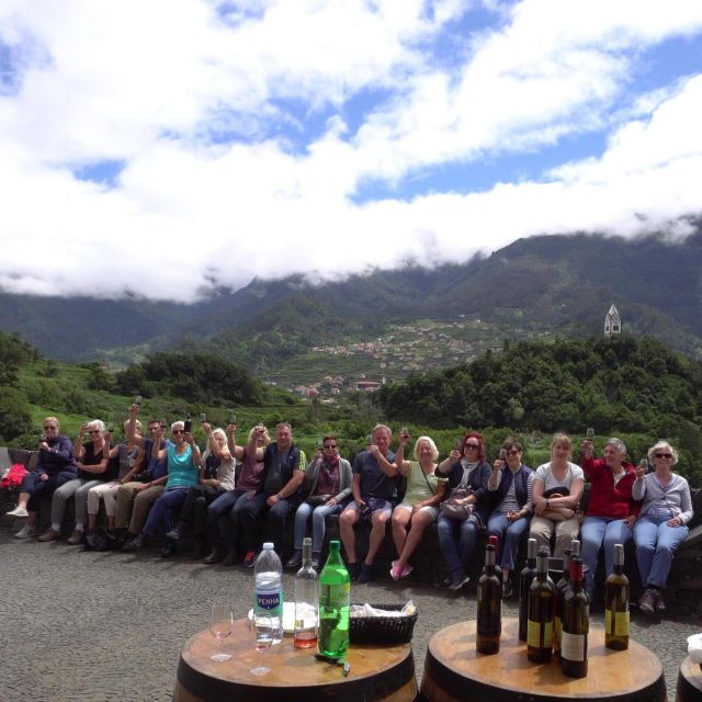 Madeira: Cabo Girão, Wine Tasting, & Serra d'Água Jeep Tour - Quinta do Barbusano: a vineyard visit with six wines
