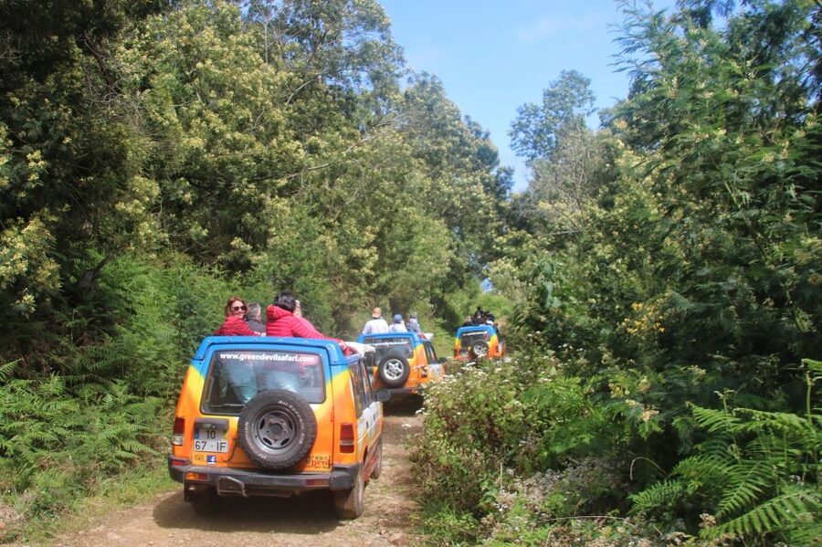 Madeira: Wine & Tapas, Cabo Girão Skywalk 4x4 Jeep Adventure - São Vicente gives the tour its quieter side