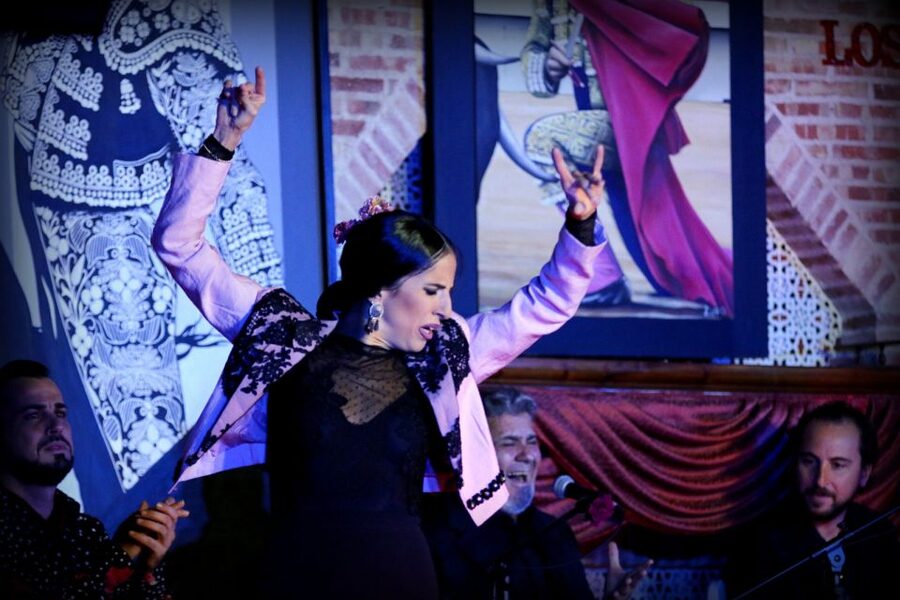 Madrid: Los Porches Flamenco Show with Tapas and Wine Ticket - Why the three-stage layout matters