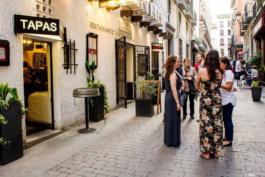 Madrid: Tapas & Wine Tasting Tour with Local Guide - Walking, timing, and comfort