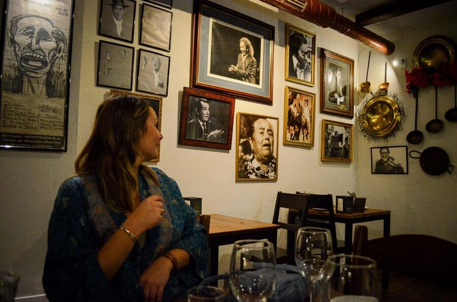 Málaga: Wine & Tapas Tour - The restaurant stops and the final food spread