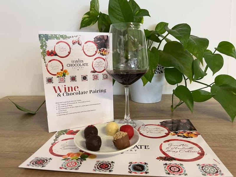 Malta: Wine and Chocolate Pairing Experience - The chocolate pairings are the real hook