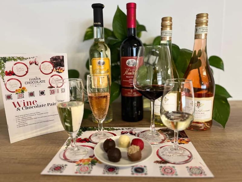 Malta: Wine and Chocolate Pairing Experience - Why Gellewza and Girgentina matter