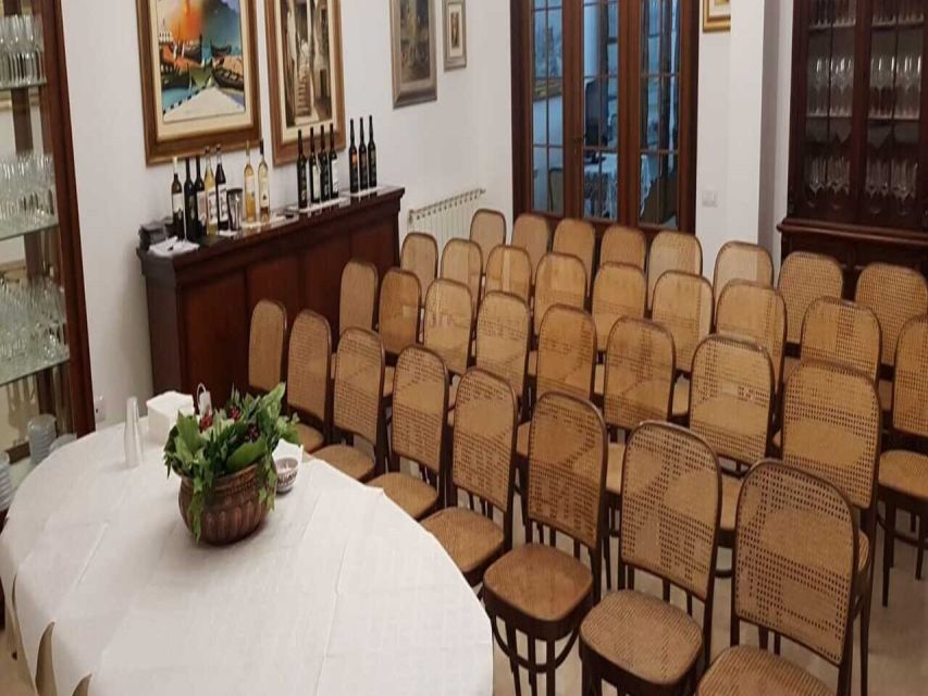 Marsala: Winery Tour with Wine Tasting and Local Products - Entering the family winery and production rooms