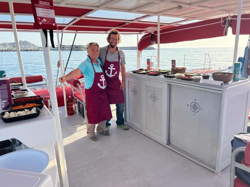Marseille : Calanques Catamaran Cruise with Lunch & Wine - Starting at Port de la Pointe Rouge