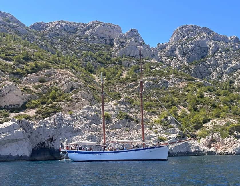 Marseille: Calanques Sailing Cruise with Lunch and Wine - Food, drinks, and what the $153 price really covers