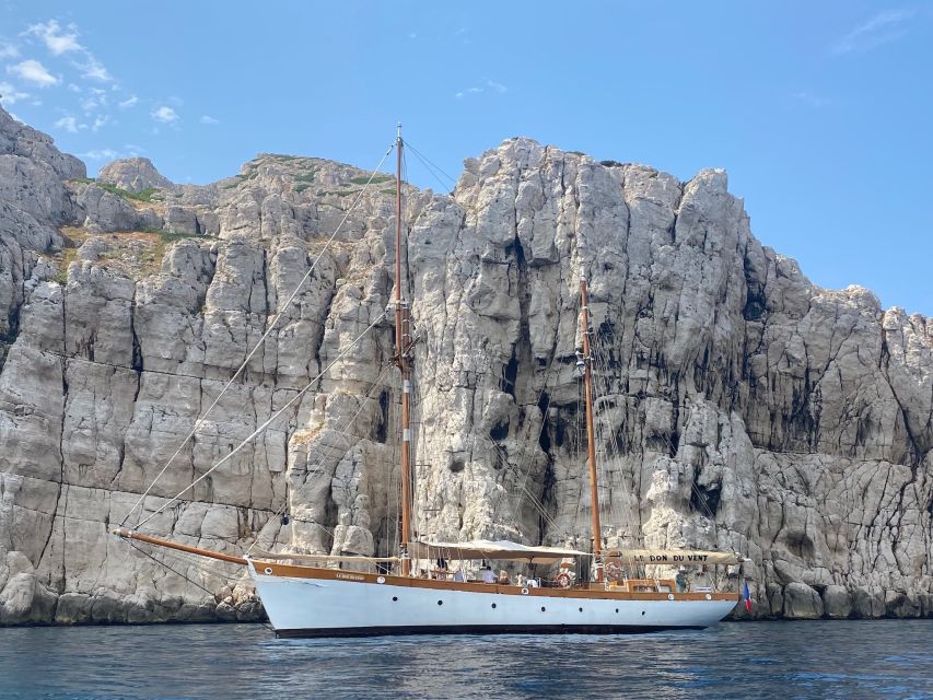 Marseille: Calanques Sailing Day Trip with Lunch and Wine - A social day, but not a party boat