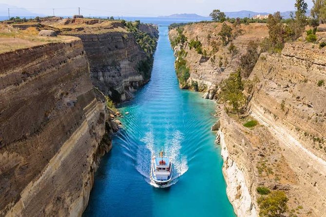 Mercedes Private Tour Nafplio, Corinth Canal, Nemea Wine Tasting - Corinth Canal in 30 minutes