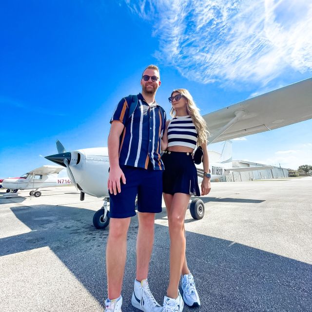 Miami Beach: Private Luxury Airplane Tour with Champagne - Taking off from Miami Executive Airport in Kendall