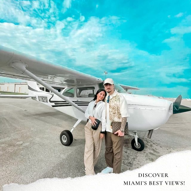 Miami Beach: Private Luxury Airplane Tour with Champagne - Miami Seaquarium and Virginia Key