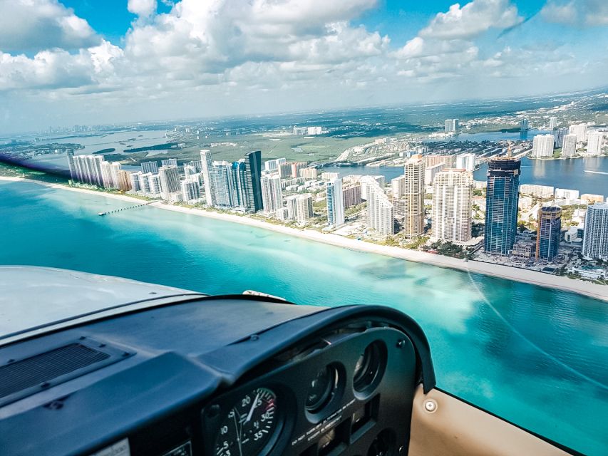 Miami Beach: Private Luxury Airplane Tour with Champagne - Bill Baggs Cape Florida State Park and the return