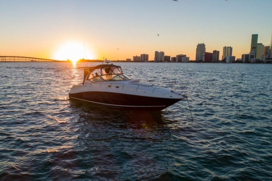 Miami: Private Yacht Cruise with Champagne - Passing Miami’s Port and Cruise Ships