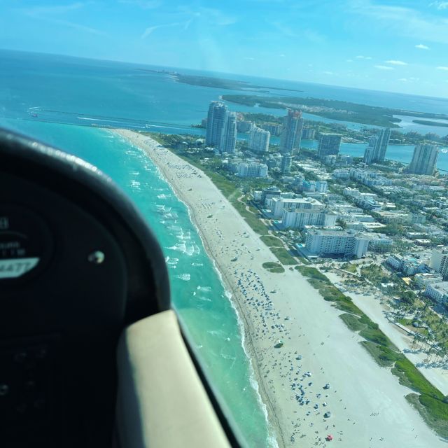 Miami: Romantic 1-Hour Private Flight Tour with Champagne - Meeting Eagles Air Tours at Reliance Aviation