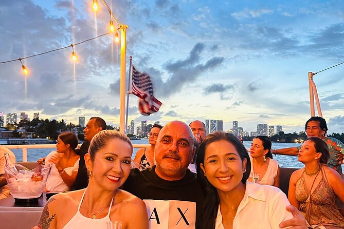 Miami Sunset Champagne Cruise with Skyline Views - Biscayne Bay and the Port of Miami