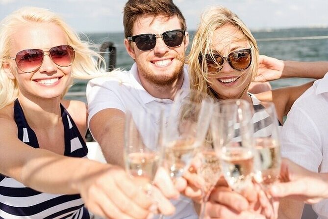Miami Sunset Champagne Cruise with Skyline Views - Star Island and Millionaire’s Row