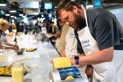 Pasta Class with Gelato or Tiramisù & Unlimited Wine