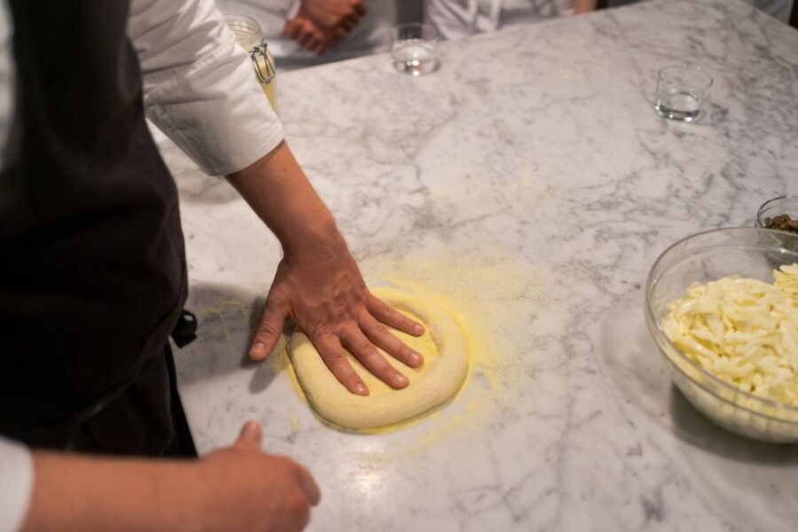 Milan: Pizza or Pasta and Gelato-Making Class with Wine - Pasta class: a slower lesson in making the main course