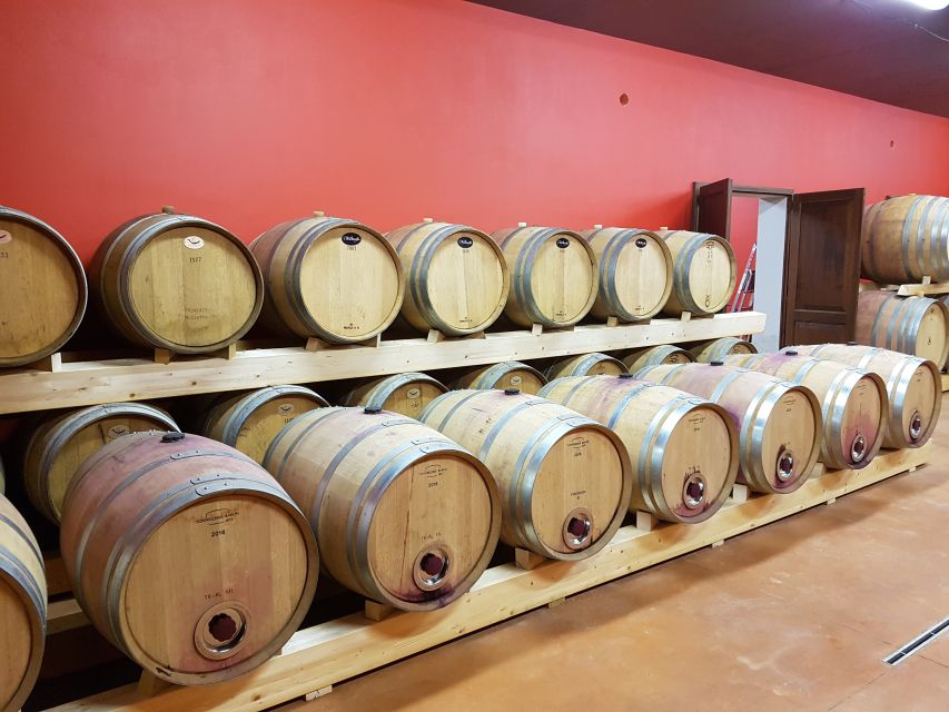 Montepulciano: Tuscan Winery Tour with Wine Tasting & Meal - Arriving at Podere Casanova Montepulciano
