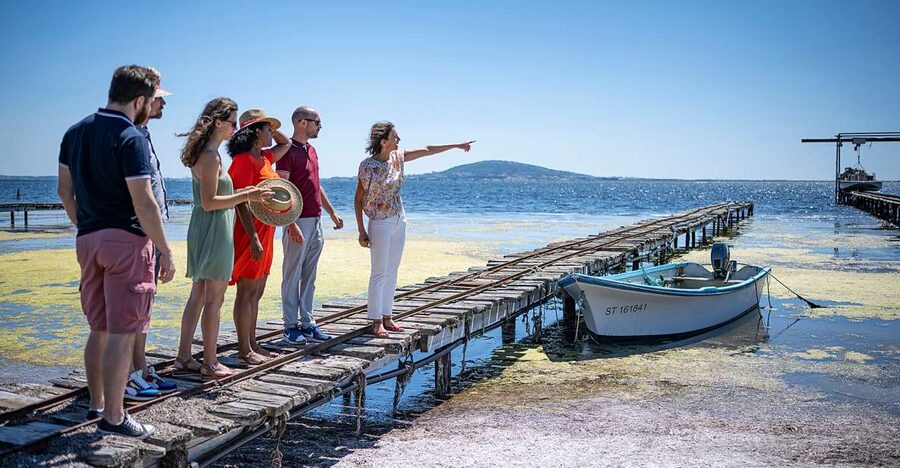Montpellier Wine and Oyster Tour - The Thau Lagoon and its oyster farms